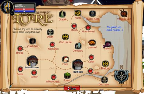 adventure quest worlds wiki|Locations .